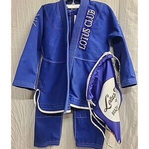 Size A1 BJJ Brazilian Jiu-Jitsu MMA Gi (uniform) Blue Travel Bag Gym Roll